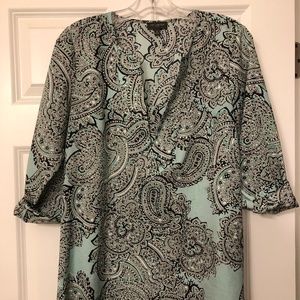 The Limited tunic-length blouse